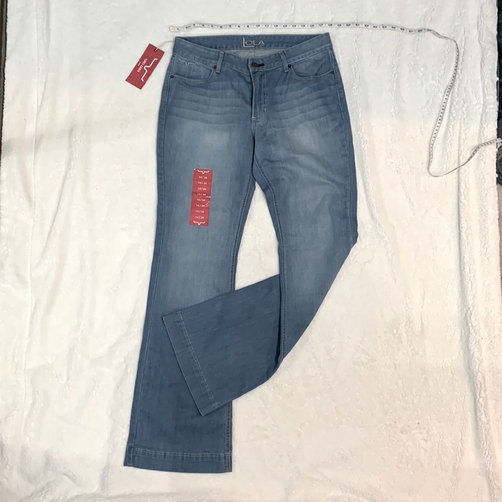 KIMES RANCH Lola jeans soho fade. Size 14/34 new with tags.